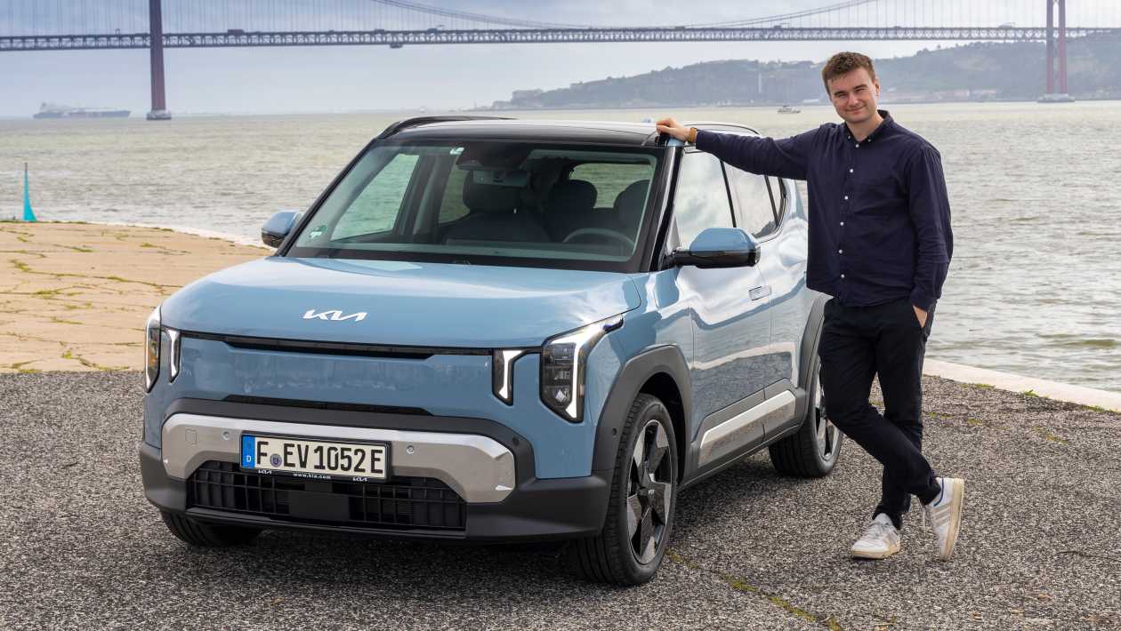 Driven: Is this now the small EV to beat? The new Kia EV2 is cool, efficient and spacious | Auto Express